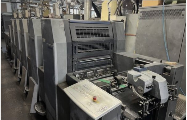 Used printing machinery